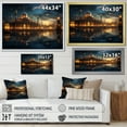 thumbnail image 4 of Designart "Ramadan Reflection Islam wall art" Islamic Floater Framed Canvas Wall Art, 4 of 7