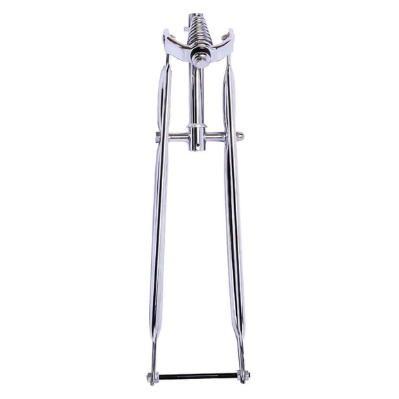 Tracer Classic SpringerThreaded Fork, Regular Bend (1'')25.4 mm, for 20*3.0 Fat Tire, Beach Cruiser Bike, Chrome