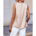 thumbnail image 7 of Women'S Silk Satin Tank Top Summer Business Casual Outfit 2025 Sleeveless Work Dressy Shirt M, 7 of 7