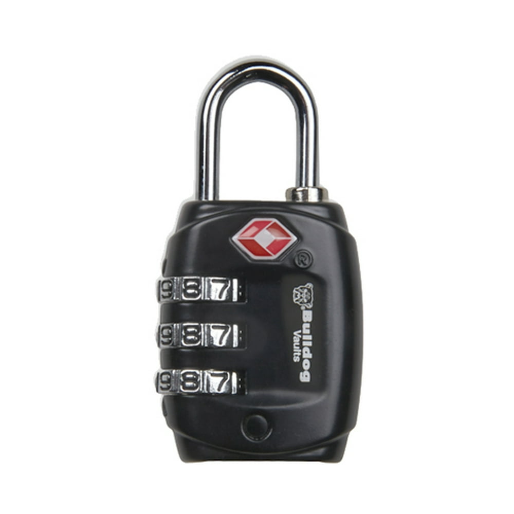 BULLDOG TSA LOCK W/STEEL SHACKLE
