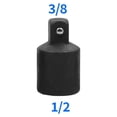 thumbnail image 1 of 1pc 1/4 3/8 1/2 Socket Adapter Ratchet Wrench Drive Reducer Convertor, 1 of 8
