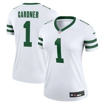 Women's Nike Ahmad Sauce Gardner Legacy White New York Jets Legend Player Performance Top