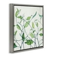 thumbnail image 4 of Stupell Industries Modern Vine Pattern Botanical & Floral Painting Gray Floater Framed Art Print Wall Art, 25 x 25, 4 of 10