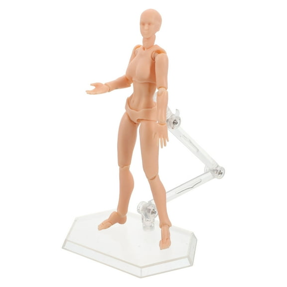 Masteelf Artists Manikin Drawing Figure Mannequin Drawing Manikin with Base Action Figure Model Drawing Model for Sketching Supplies