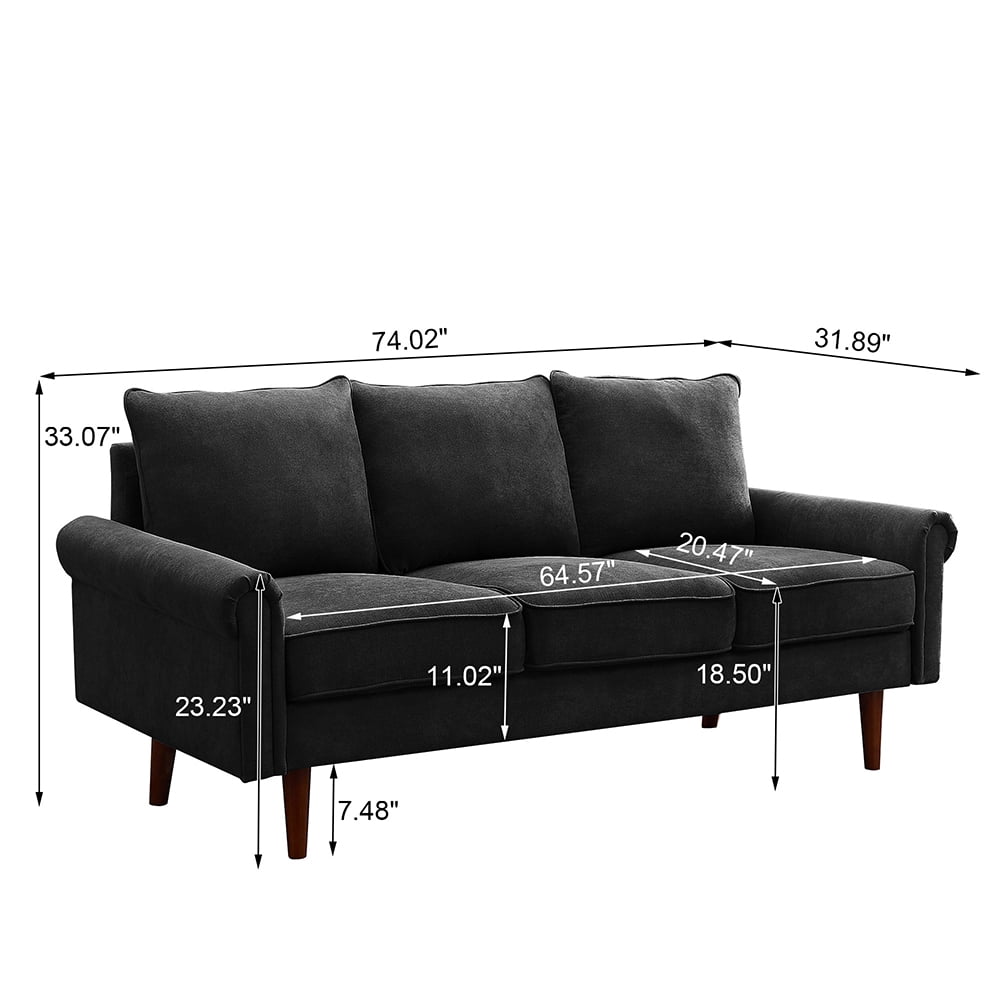 Kepooman Floor Couch, Floor Sofa Bed with Two Pillows, Lazy Sofa Floor Chair for Gaming, Sleeper and Reading, Blue Kepooman Floor Couch, Floor Sofa Bed with Two Pillows, Lazy Sofa Floor Chair for Gaming, Sleeper and Reading, Blue