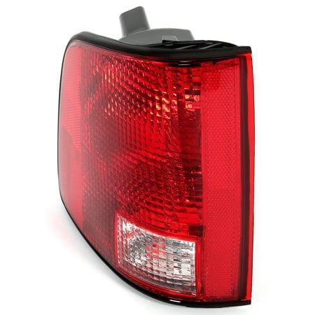 Kojem Tail Light Pair for 1994-2004 Chevrolet S10 96-2000 Isuzu Hombre 94-04 GMC Sonoma Left & Right  GM2800168 GM2801124 GM2800124 Plastic Red Lens