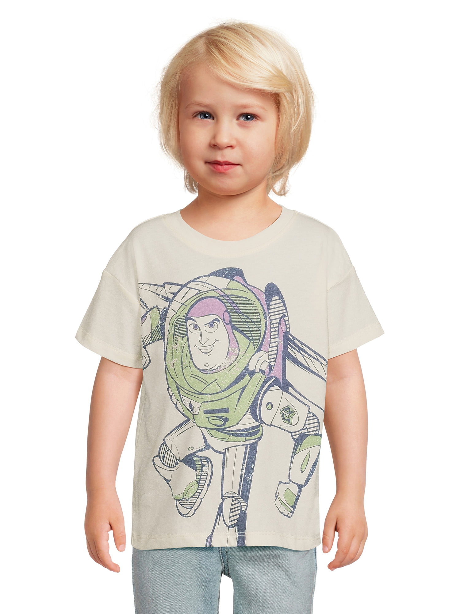 Toy Story Toddler Boy Buzz Lightyear Graphic Short Sleeve TShirt