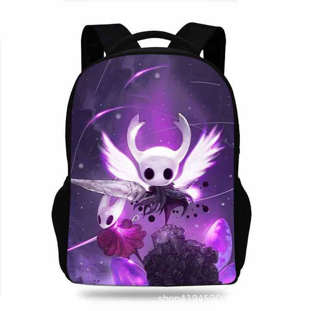Mochila Hollows Knights Hornets con dibujos animados para niños, escuela Oxford