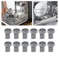 thumbnail image 1 of Dishwasher Wheels, 12PCS Sturdy Structure Anti Crack Dishwasher Lower Rack Rollers Flexible  for Kitchen, 1 of 7
