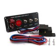 thumbnail image 1 of Interruptor de combinación cinco en uno NQ panel de fibra de carbono universal automotriz, 1 of 3