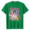 thumbnail image 3 of Pop cazadora para niña Demon Hunters Boys Girls Fashion Round-Neck Group Panels T Shirt （Army Green）, 3 of 4