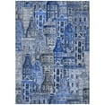 thumbnail image 2 of Addison Rugs Chantille Indoor/Outdoor Transitional Novelty Blue Washable Rectangle Rug, 8' x 10', 2 of 6