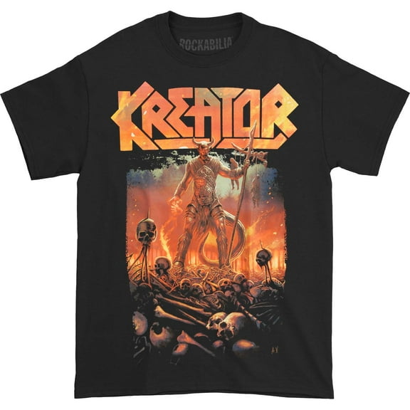 Kreator Men's Warrior T-shirt Large Black