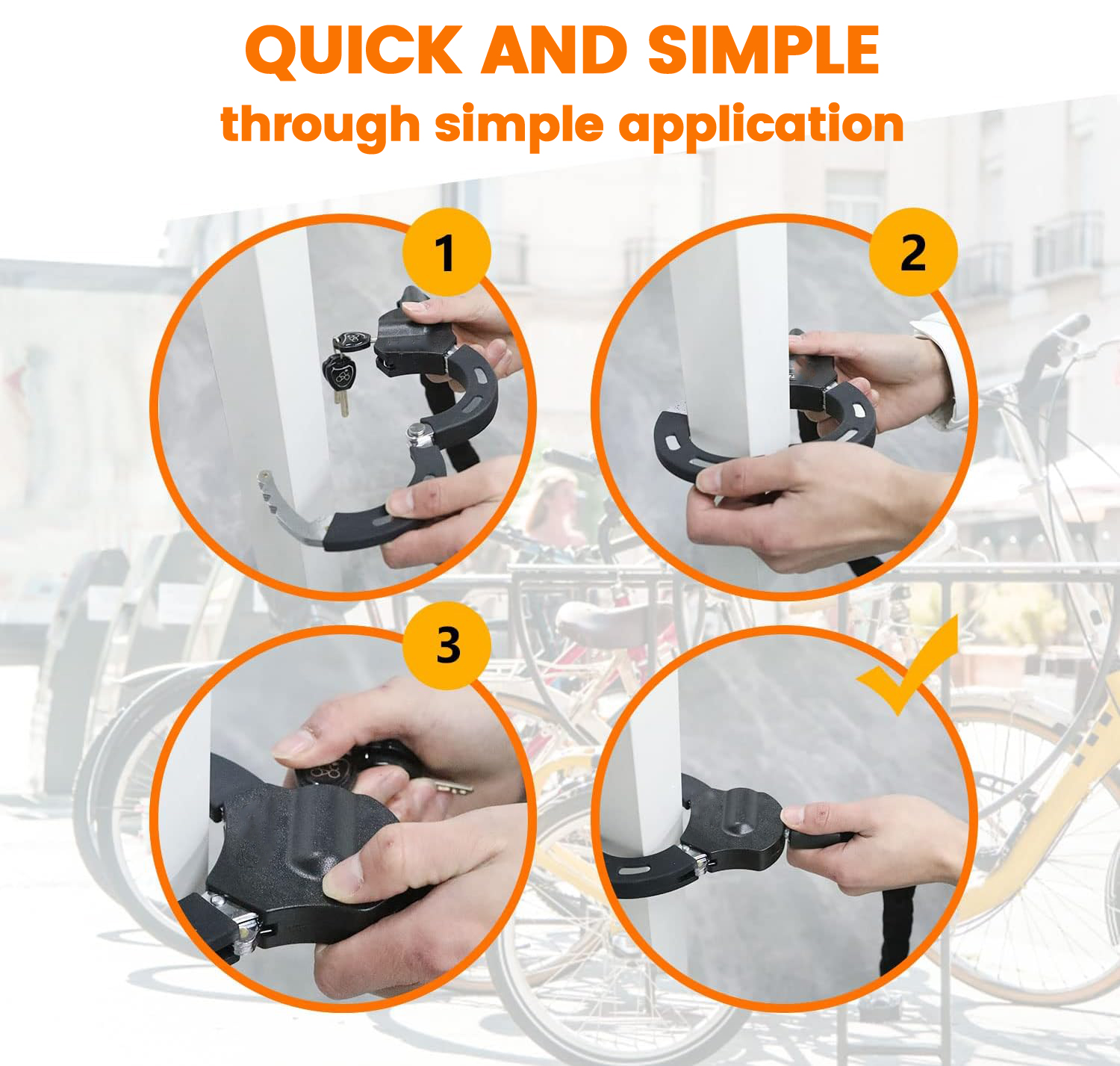 Enroslu Chain Lock for Scooters and Bikes photo 5