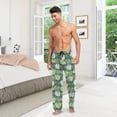 thumbnail image 7 of FREEAMG Cute Frog Pajama Pants for Men, Men's Separate Bottoms, Comfortable Sleep Lounge Pj Pants, 7 of 7
