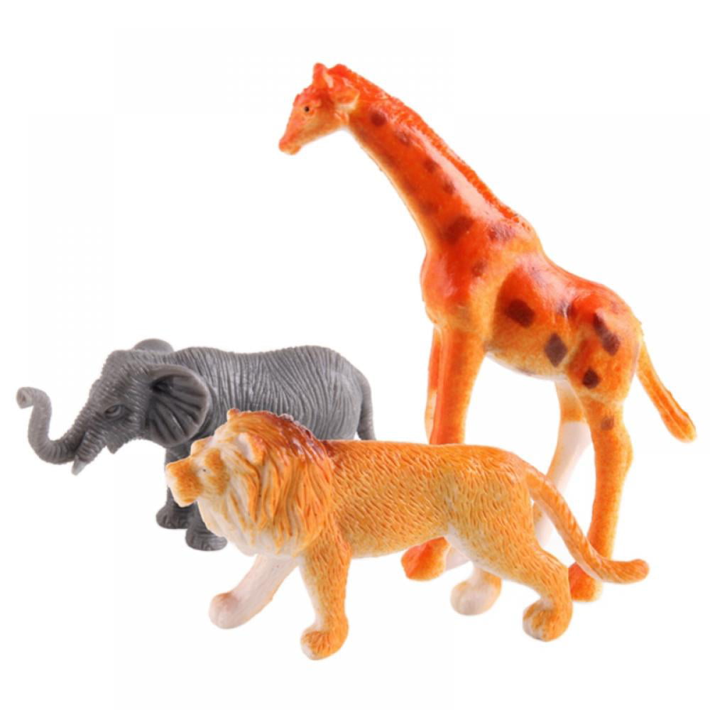 Figurines Mini - Animaux Sauvages : Set de 12 Animaux Sauvages - N/A -  Kiabi - 20.60€
