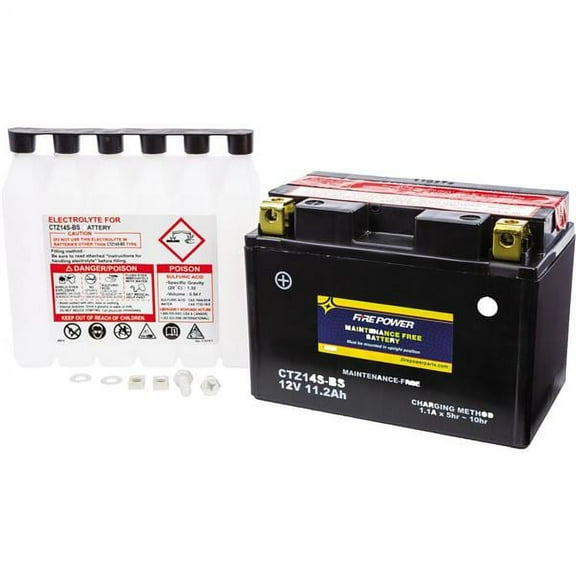 Fire Power Sealed Maintenance Free Battery - CTZ14S-BS
