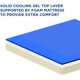 thumbnail image 2 of Dog Self Cooling Bed Pet Bed – Solid Gel Based Self Cooling Mat for Pets, Includes a Foam Based Bolster Bed for Extra Comfort, 2 of 5