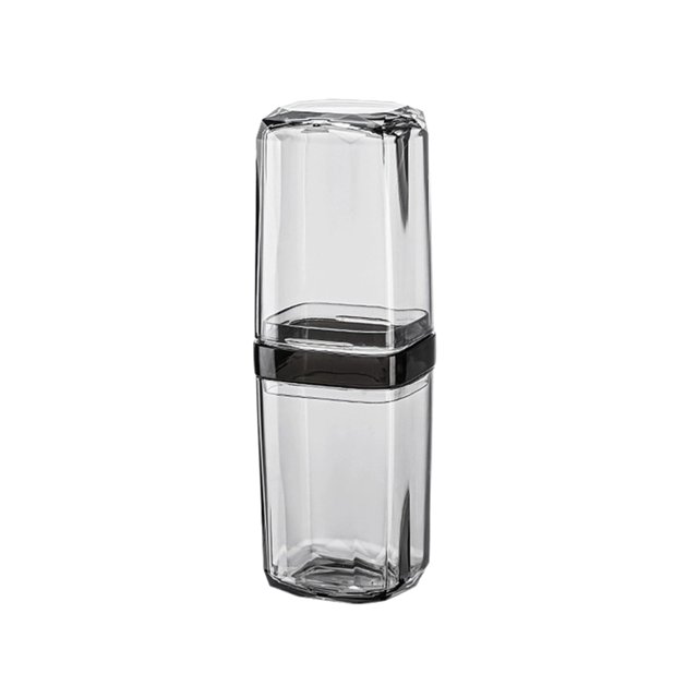 Precio reducido por tiempo limitado!Set de aseo de viaje cepillo de dientes portátil y caja de almacenamiento para cepillos de dientes