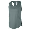 thumbnail image 4 of MOJOGO Strency Tank Tops for Women Loose Breathable Moisture-Wicking Athletic Tank Camisoles for Running Fitness Yoga Green L, 4 of 6