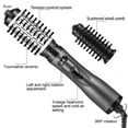 thumbnail image 5 of Hair Dryer Brush,3-in-1 Hot Air Styler and Rotating Hair Dryer,Hair Dryer,360° Rotating Multitudet Hair Dryer Brush,for Dry Hair, Curl Hair, Straighten Hair, Round Hot Air Spin Brush Kit, 5 of 11