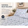 thumbnail image 6 of RUVANTI 100% Cotton Flannel Sheet Set, California King Size, 4 Piece, Double Brushed Ultra Soft, Warm & Cozy, Deep Pocket, All Season Bedding, Christmas Attraction, 6 of 8
