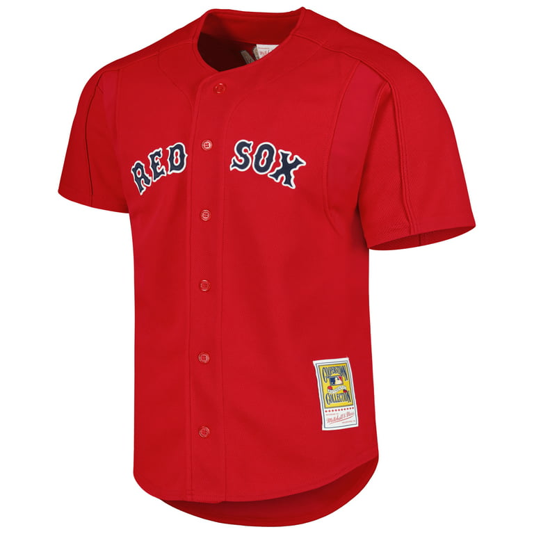 Men's Mitchell & Ness Nomar Garciaparra Red Boston Red Sox