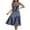 Blue#womens summer striped mini dress, variant on aohooy Floral Tank Dresses for Women Summer Sleeveless Round Neck Boho Sundress Empire Waist Flowy Beach Vacation Midi Dress 2026 Yellow,L