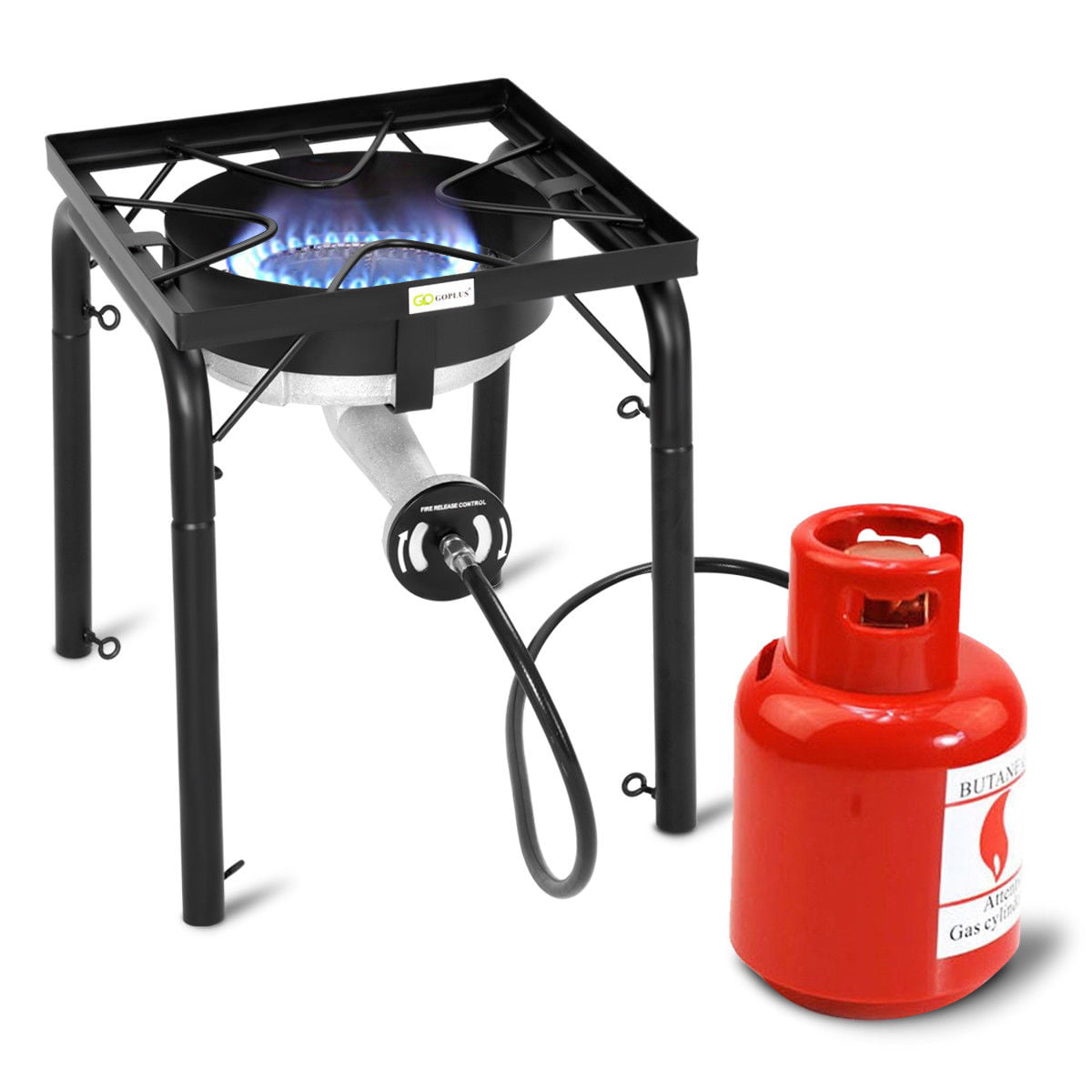 Minimalist Single Burner Gas Stove for Simple Design