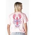 thumbnail image 3 of Simply Southern Lobster Bow Rosy T-Shirt, 3 of 4
