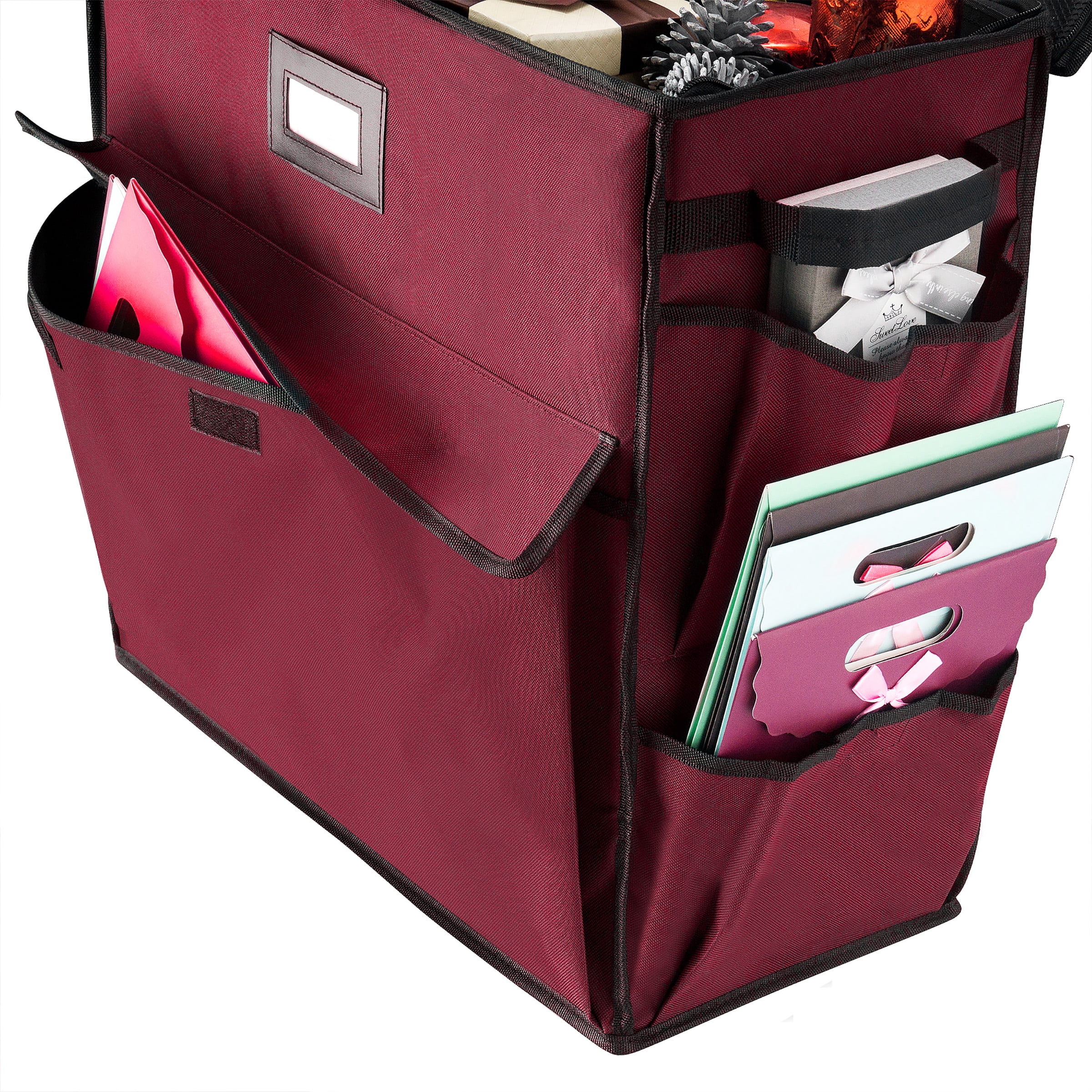 DTX International Elf Stor Ultimate Organizer Holiday Storage for Gift Wrap and Bags