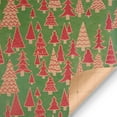 thumbnail image 7 of Christmas Wrapping Paper Roll, Premium Christmas Gift Wrap Paper, Coated Paper with Festive Patterns for Xmas Gifts, Birthday, Party Decor, Celebration Decorations,Regular Pattern, 7 of 7