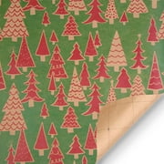 DPTALR Christmas Wrapping Paper Christmas Elements Series Single Sided Wrapping Paper Pattern Pattern