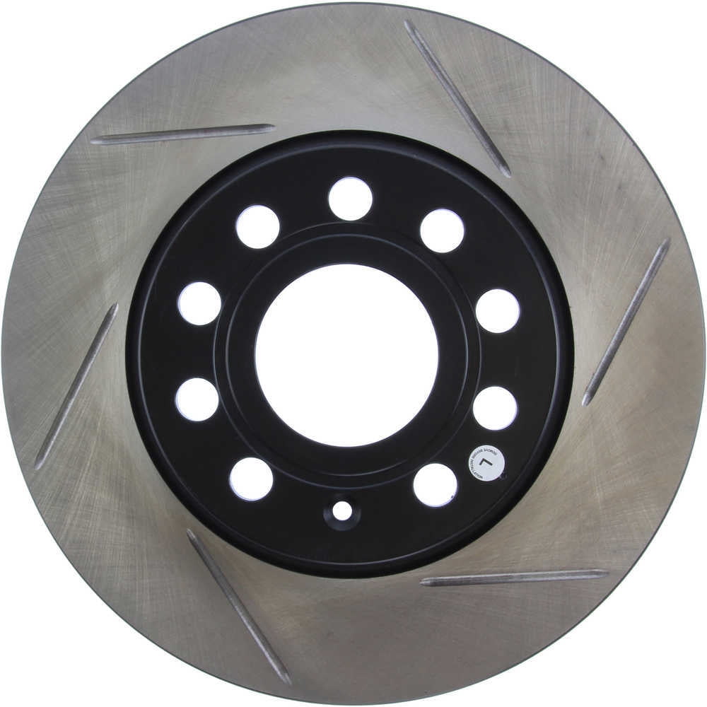 StopTech Power Slot Volkswagen GTI Rear Left Slotted Rotor Fits select: 2011-2018 VOLKSWAGEN JETTA, 2012-2022 VOLKSWAGEN PASSAT