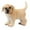 A, variant on TIMIFIS Toys Animals Figure Dog Statue Plastic Puppy Doll Hand-painted Simulation Dog Animal Exquisite Gift Kids Christmas Gifts