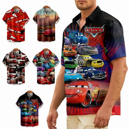 

Big & Tall Men Button Down T-Shirts with Pocket Cheap Tops Plus Size Men