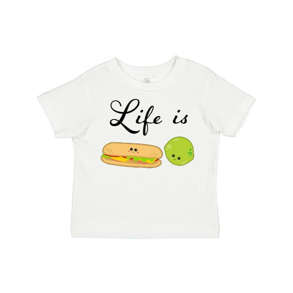 Inktastic Life is Sublime- Cute Food Pun Boys or Girls Toddler T-Shirt