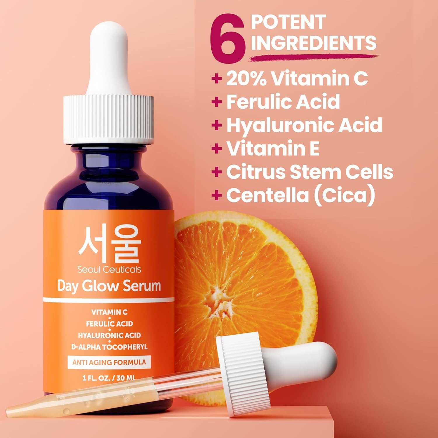 Seoul Ceuticals 20% Vitamin C Hyaluronic Acid Serum with CE Ferulic photo 6
