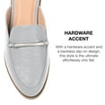 thumbnail image 4 of Journee Collection Womens Rubee Slip On Round Toe Mules Flats, 4 of 6