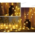 thumbnail image 4 of Tira De Luces De Estrella De Alambre De Cobre De 3M/9,8 Pies, 30 Led, Para Botella De Cristal Artesanal, Lámpara De Boda De San Valentín, Fiesta, Batería De Navidad Incluida Noticed HA024783-04, 4 of 5