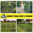 thumbnail image 3 of 40'' x 25' Green Multi-Purpose Garden Fence, 3 of 7