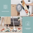 thumbnail image 6 of Pioneer Flower Floral Print Pattern Kitchen Rugs Sets Of 3,Kitchen Runner Rugs Non Skid Washable,Decorative Kitchen Floor Mats for Kitchen,Sink,Laundry,17"x30"+ 17"x47" + 17"x59", 6 of 6