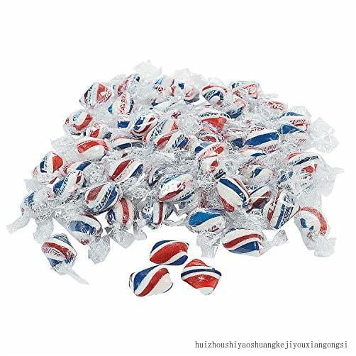 red, white and blue candy mints bulk set of 172 individually