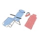 thumbnail image 1 of Colección de sillas de playa para muñecas a escala 1:6, modelo de silla relajante diminuta, figura de acción a escala 1/6. azul, 1 of 9