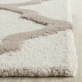 thumbnail image 4 of SAFAVIEH Cambridge Liam Geometric Wool Runner Rug, Ivory/Beige, 2'6" x 8', 4 of 7