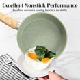 thumbnail image 2 of DishDelight Induction Nonstick Pots and Pans Set, 12 Piece Kitchen Cookware Sets, Nonstick Granite Frying Pan Set, Green, 2 of 8