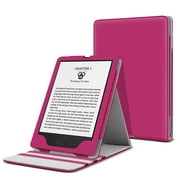 Case for Kindle 11th Generation - Slim & Light Smart Cover Case with Auto Sleep & Wake for Amazon Kindle E-reader 6" Display, 11th Generation 2022 Release (Hot Pink)