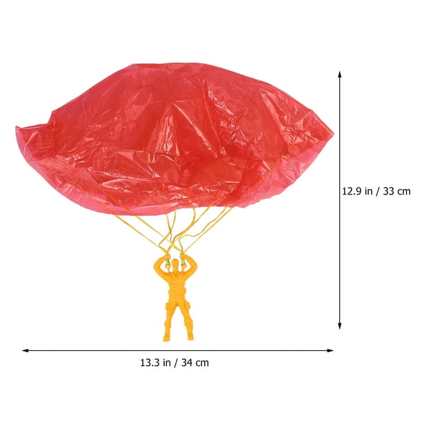 Parachute Jouet, 6 Pièces Jouets Volants pour Enfants