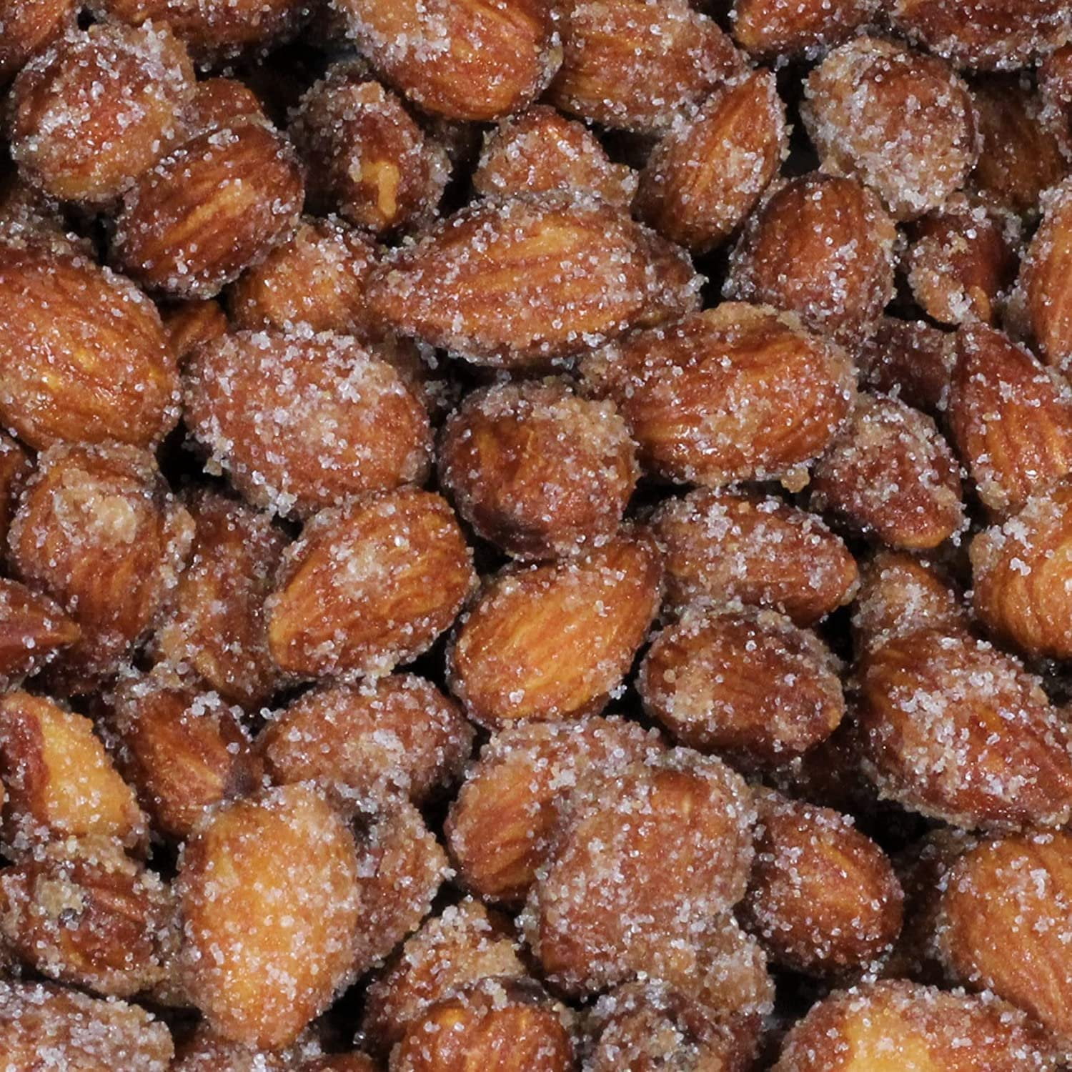 BBQ Honey Roasted Almonds by It's Delish, 2.5 LBS Reusable Jumbo Container  Gourmet Almonds in Honey Sugar Coating and Barbecue Seasoning, Sweet & Savory Seed Snack - Vegan, Kosher Parve