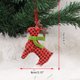 thumbnail image 3 of Adorno colgante, árbol de Navidad, lindo alce, árbol de Navidad, decoraciones de alces, colgante impulsado por el rendimiento, 3 of 9